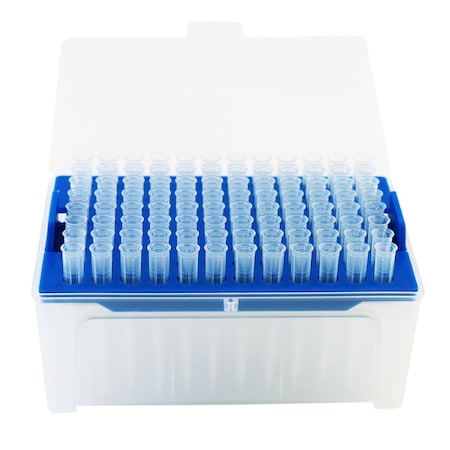 American Scientific MoleTek 200ul Universal Non-Filtered Pipet Tips, Polypropylene, 96/rack, 960/case, 960PK 147212A